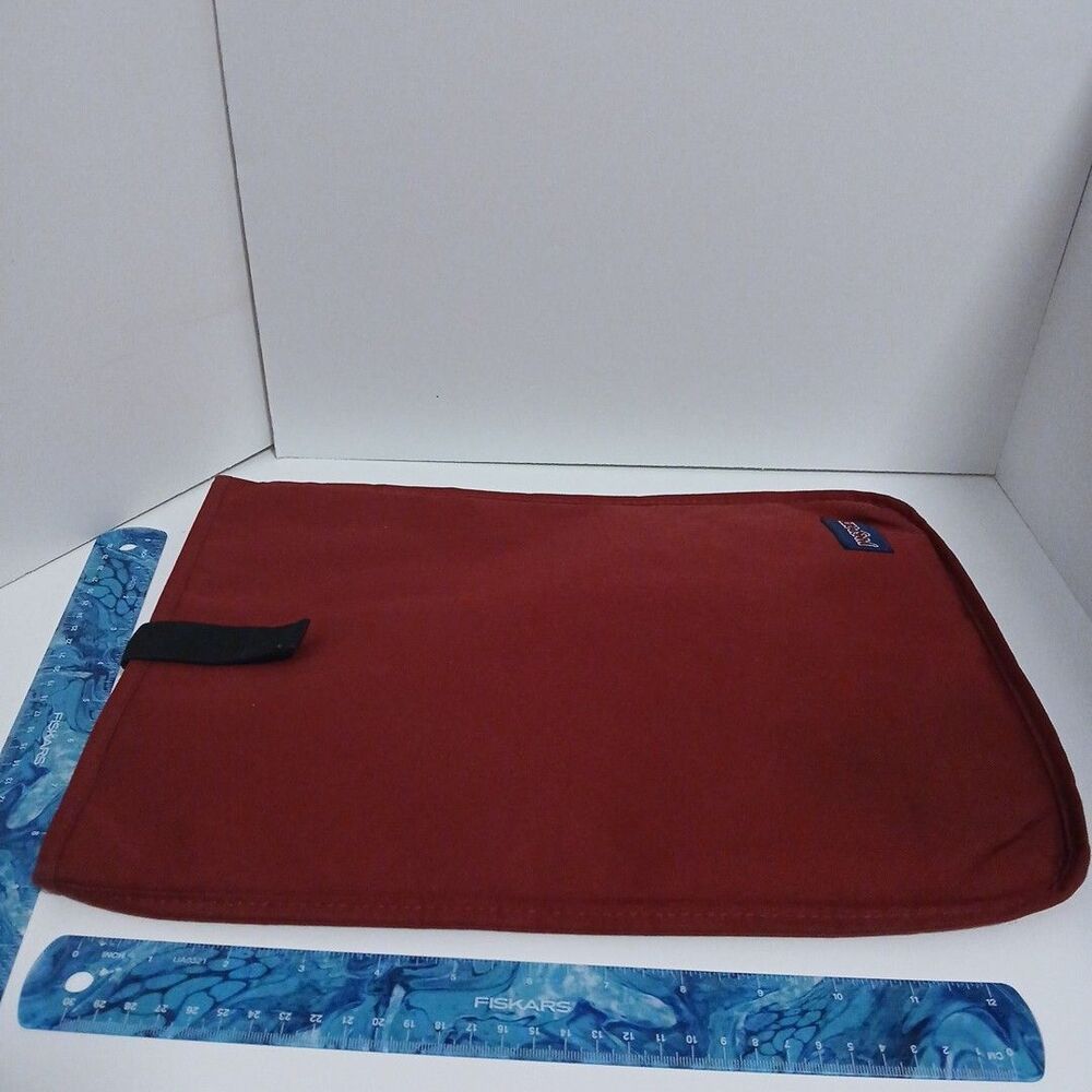 Jansport Burgandy Sleeve Padded Laptop Case Computer Bag Accessory
